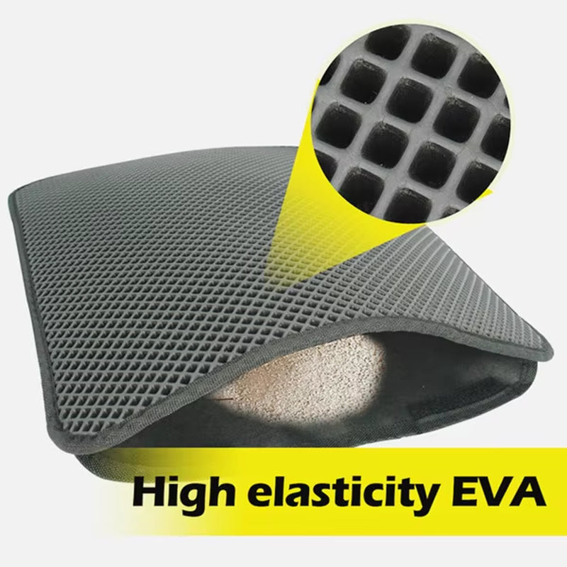 Cat Litter Mat Waterproof Double Layer Litter Cat Bed Pad Pet Litter Box Carpet Mat for Cats Mat Trapper House Cleaner Products