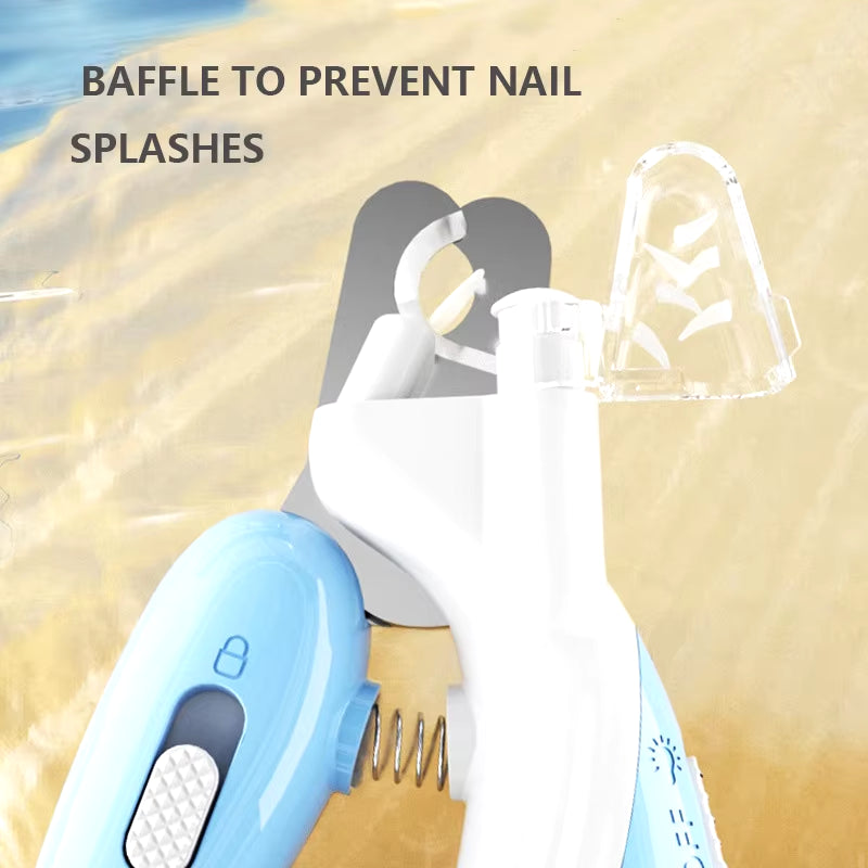 Professional Pet Nail Clippers with Led Light Pet Claw Grooming Scissors for Dogs Cats Small Animals Paw Nail Trimmer Pet Supply